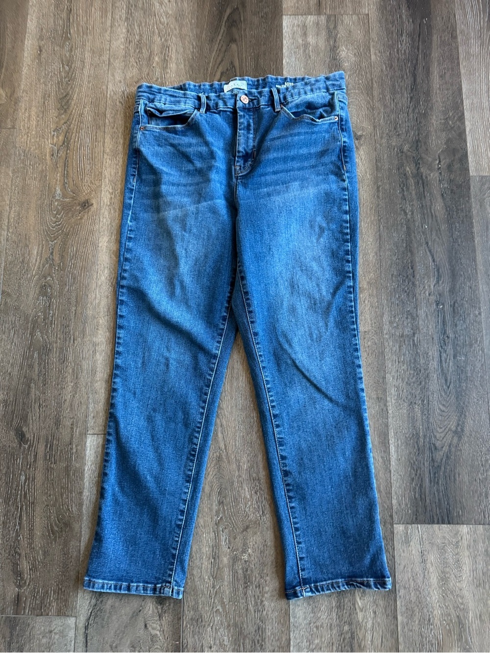 Nicole Miller SoHo High Rise Slim Straight Women's Jeans Size 12